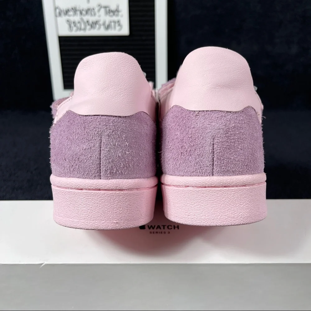 ADIDAS SUPERSTAR MINIMALIST ICONS CLEAR PINK WOMENS SHOES SIZE 9 PURPLE MENS 8 N - Picture 3 of 10